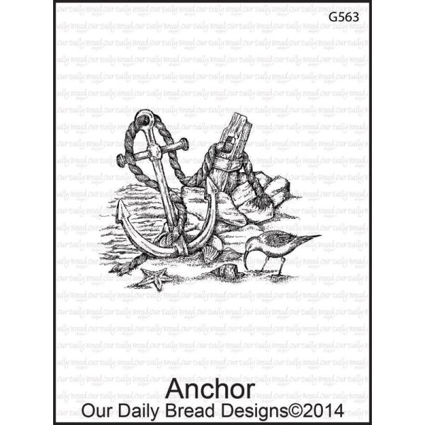 Our Daily Bread Designs Cling Stamp Anchor Single