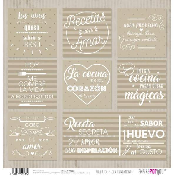 Papers For You 12x12 Paper Pad Rico Rico #1325