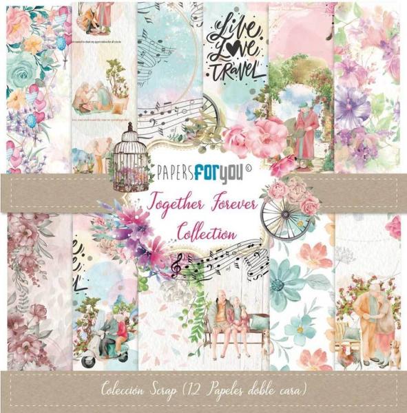 Papers For You 12x12 Paper Pad Together Forever #4260