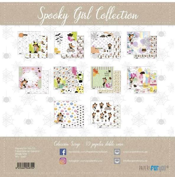 PFY 12x12 Paper Pad You Spooky Girl #4487