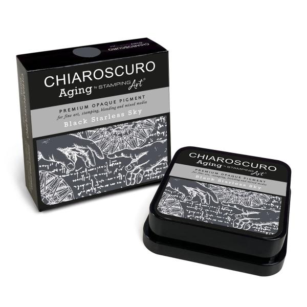 Chiaroscuro Aging Ink Pad Black Starless Sky