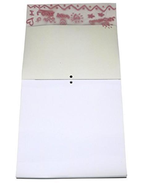 SALE DCWV 12x12 Paper Stack White Board #342