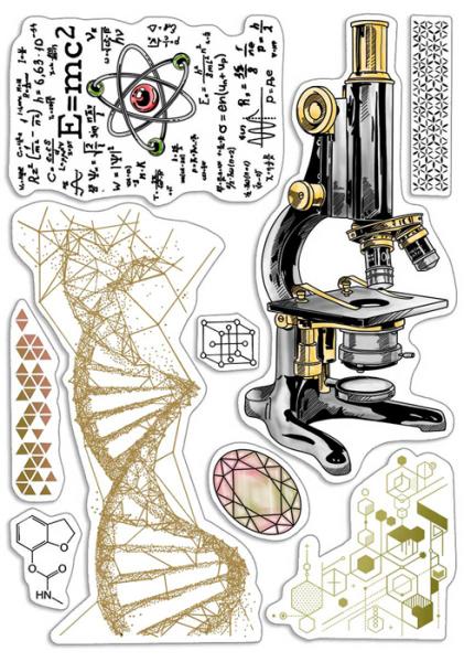 Ciao Bella Clear Stamps Science PS8010