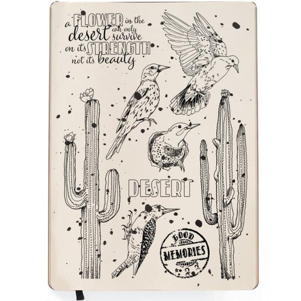 Ciao Bella Clear Stamp Saguaros PS8039