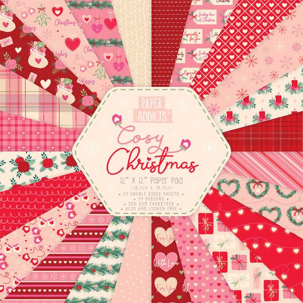 Paper Addicts 12x12 Paper Pad Cosy Christmas #58