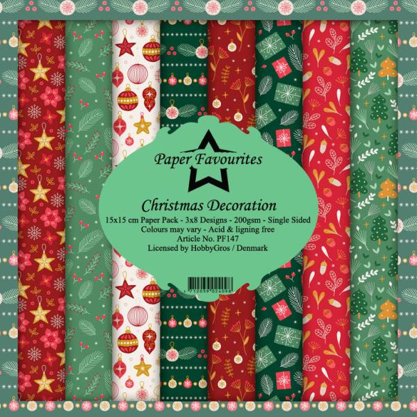 Paper Favourites 6x6 Paper Pack Christmas Decoration #147