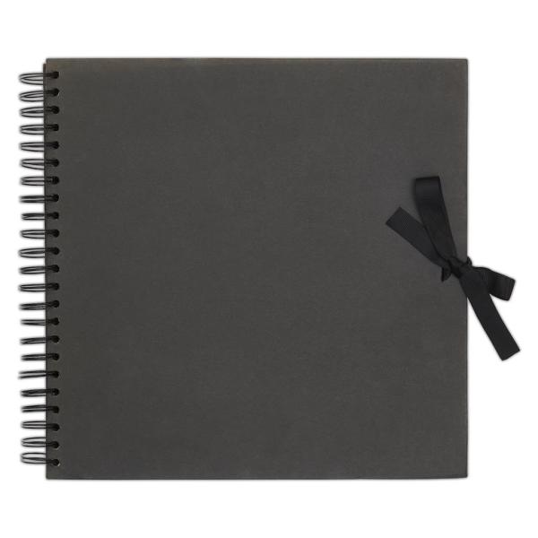 Papermania 12x12 Scrapbook Album Black #PMA101403
