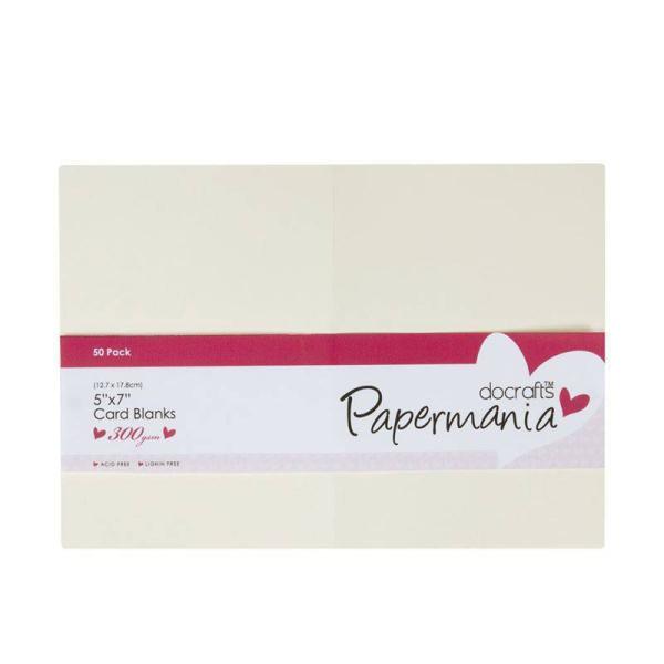 Papermania Card w. Envelopes Cream  #150631