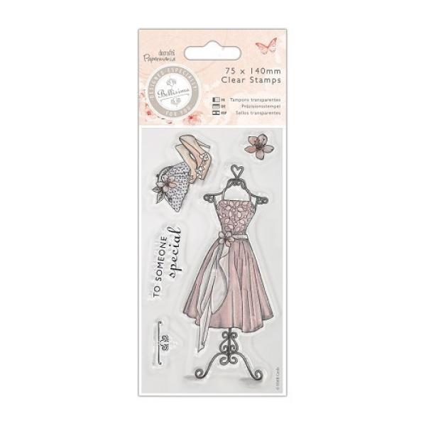 Papermania Clear Stamps Dress #PMA907196