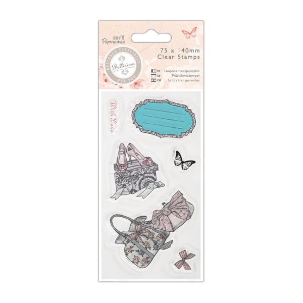 Papermania Clear Stamps Shoes and Bag #PMA907197