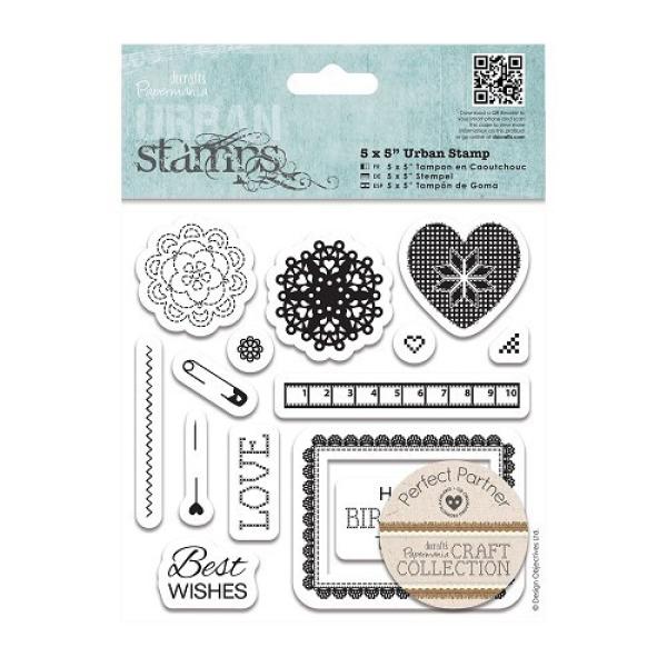 Papermania Urban Stamps Craft Collections Pastels #907243