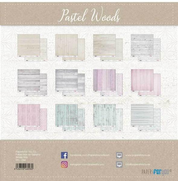 Papers For You 12x12 Paper Pad Pastel Woods #098
