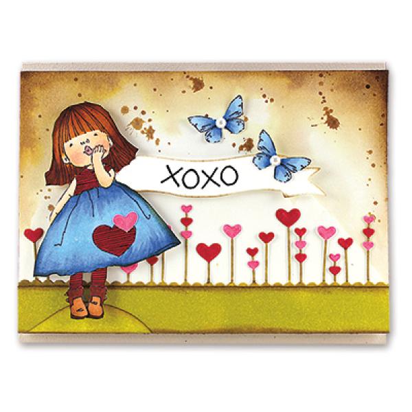 Penny Black Clear Stamp XOXO