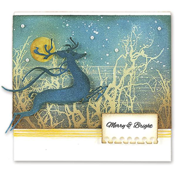 Penny Black Cling Stamp Twilight