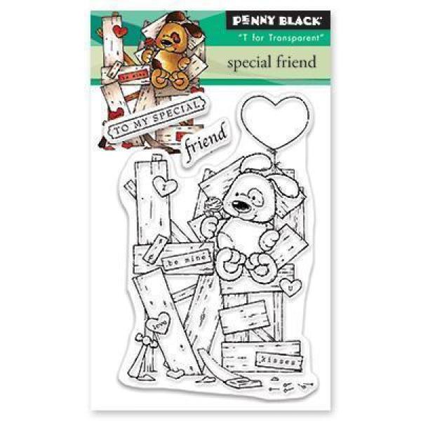Penny Black Mini Clear Stamp Special Friend #30-531