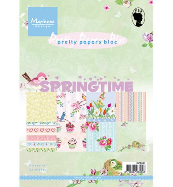Pretty Papers - A5 - Spring time