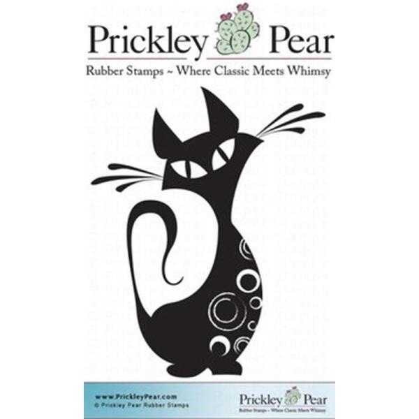 Prickley Pear Cling Stamps Swirly The Cat