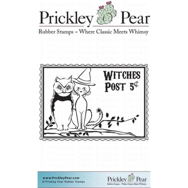 Prickley Pear Cling Stamps Witches Post