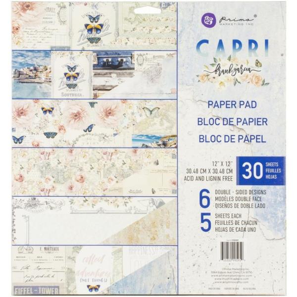 Prima Marketing 12x12 Paper Pad Capri #995959