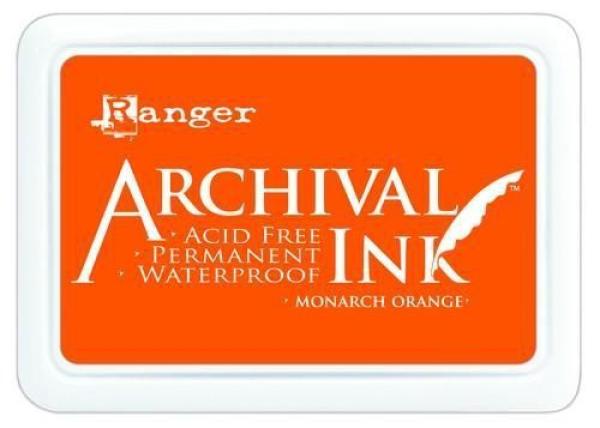 Ranger Archival Ink Pad Monarch Orange