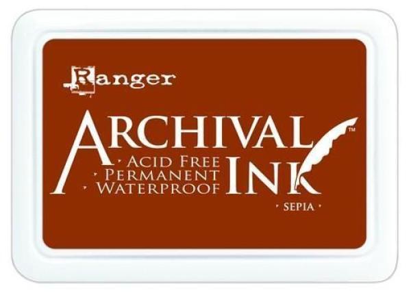 Ranger Jumbo Archival Ink Pad Sepia