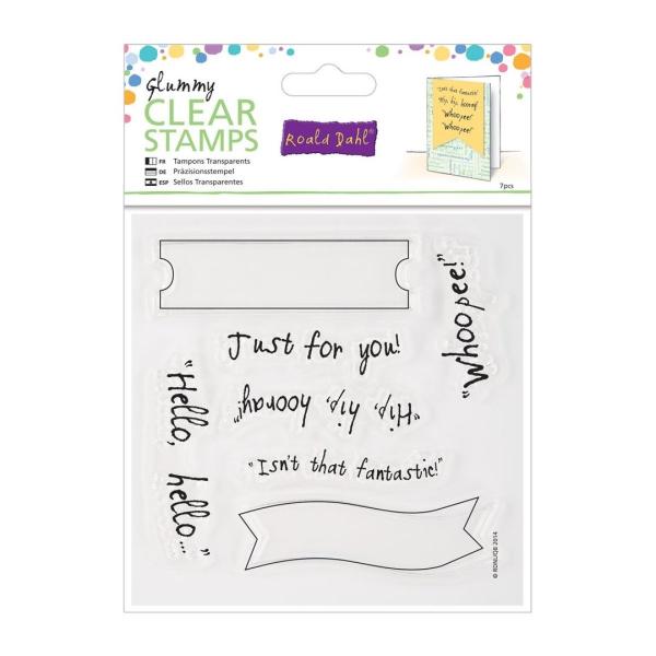 Roald Dahl Clear Stamps Hello Hello