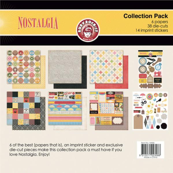 Ruby Rock-It 12x12 Nostalgia Collection Pack