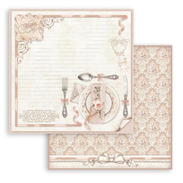 Stamperia 12x12 Paper Pad You and Me SBBL111