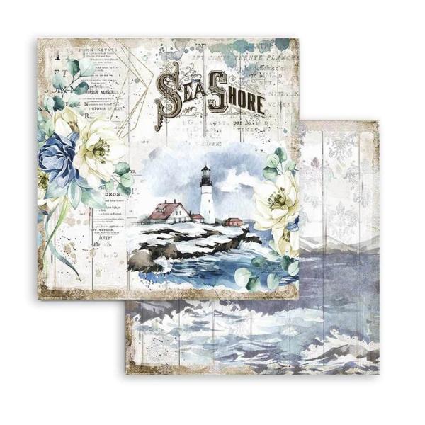 Stamperia 8x8 Paper Pad Sea Dream #SBBS35