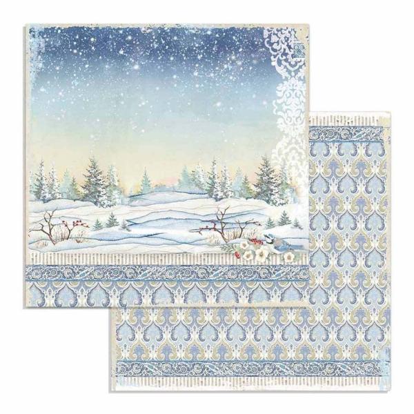 Stamperia 6x6 Paper Pad Winter Tales #SBBXS04