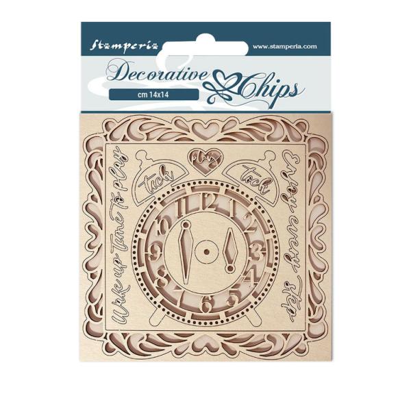 Stamperia Decorative Chips DayDream Clock #125