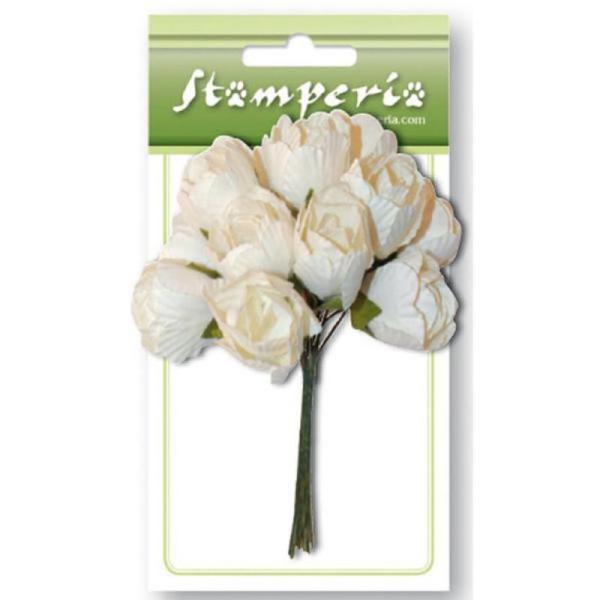 Stamperia Flowers Bouquet White Flowers #SF098