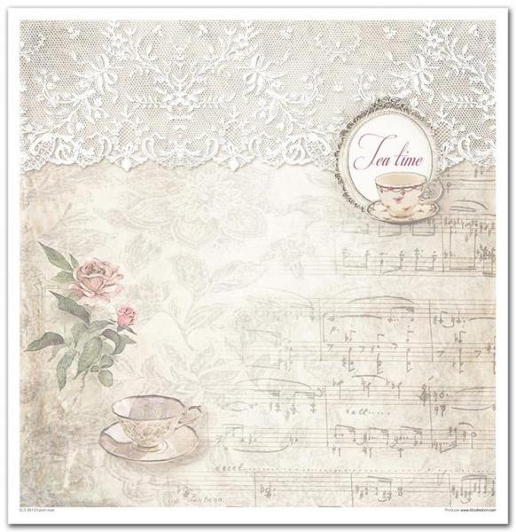 ITD Collection 12x12 Paper Pad English Rose