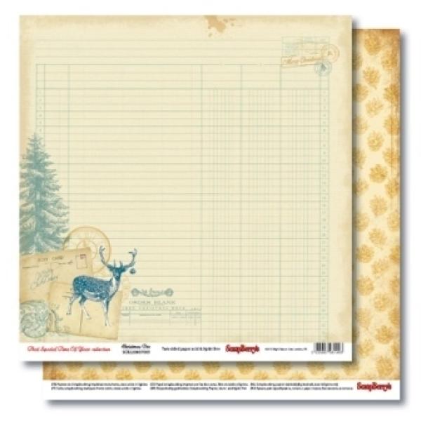 ScrapBerry´s 12x12 Scrapbooking Paper Pad That Special Time of the Year
