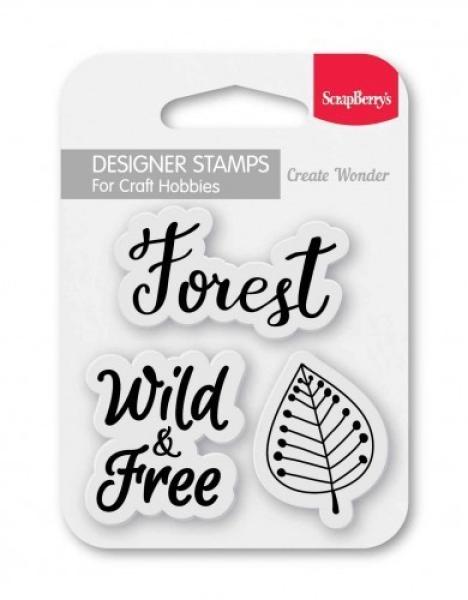 ScrapBerry´s Clear Stamp Forest