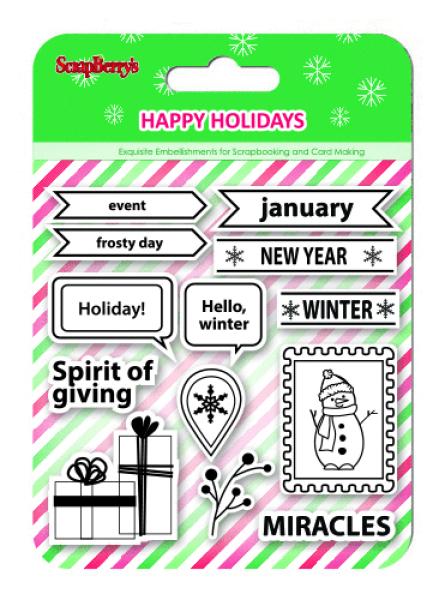 ScrapBerry´s Clear Stamp Spirit of Giving