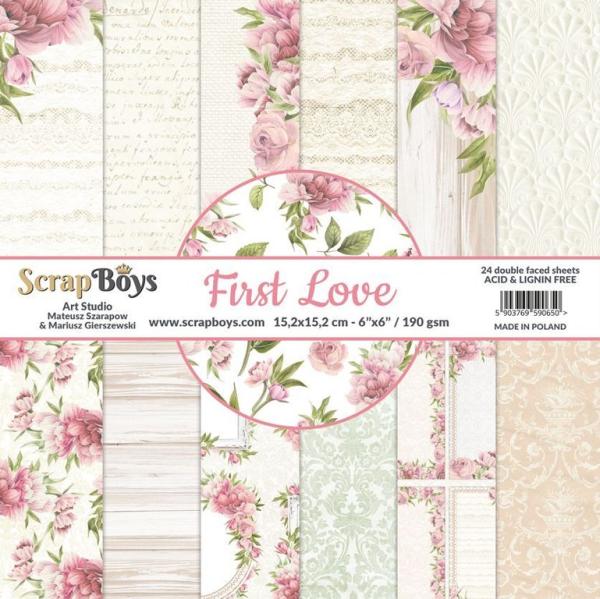 ScrapBoys 6x6 Paper Pack First Love