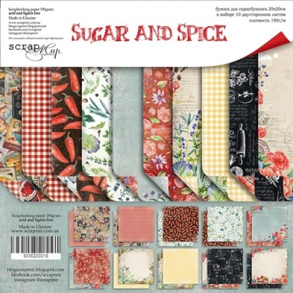ScrapMir 8x8 Paper Block Sugar and Spice