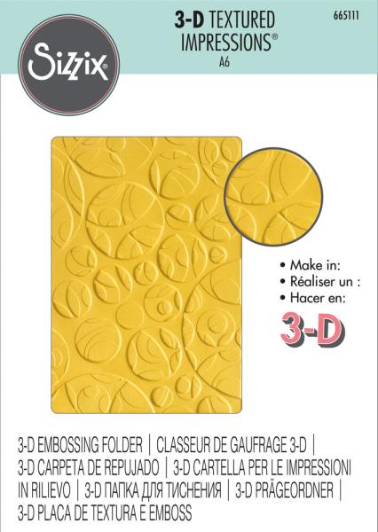 Sizzix 3D Textured Impressions Embossing Swiss Cheese 665111