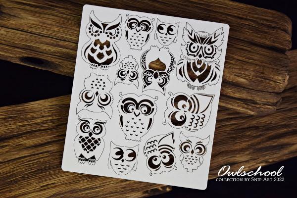 SnipArt Chipboard Owls Large #35193