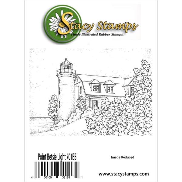 Stacy Stamps Cling Stamp Point Betsie Light
