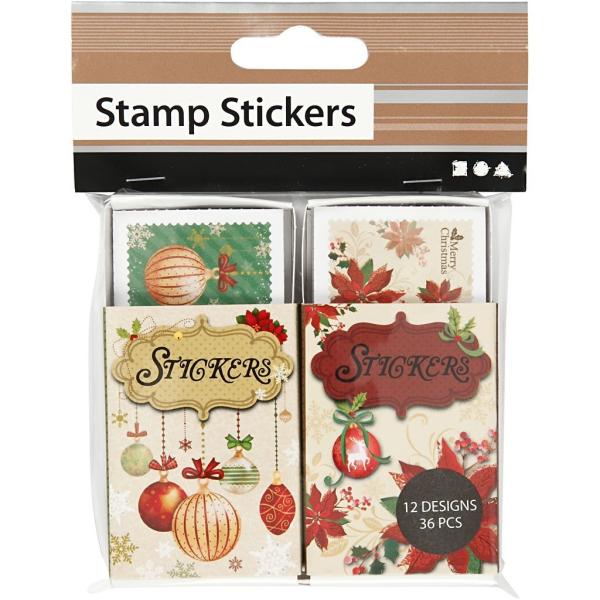 Stamp Stickers Weihnachten #28676