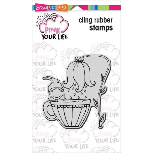 Stampendous Cling Stamp Whisper Bath #PLCW02