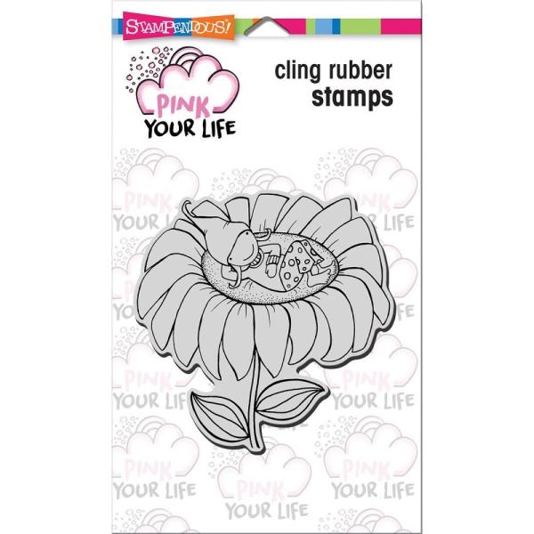 Stampendous Cling Stamp Whisper Sunflower #PLCW04
