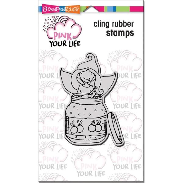 Stampendous Cling Stamp Whisper Jam #PLCP07