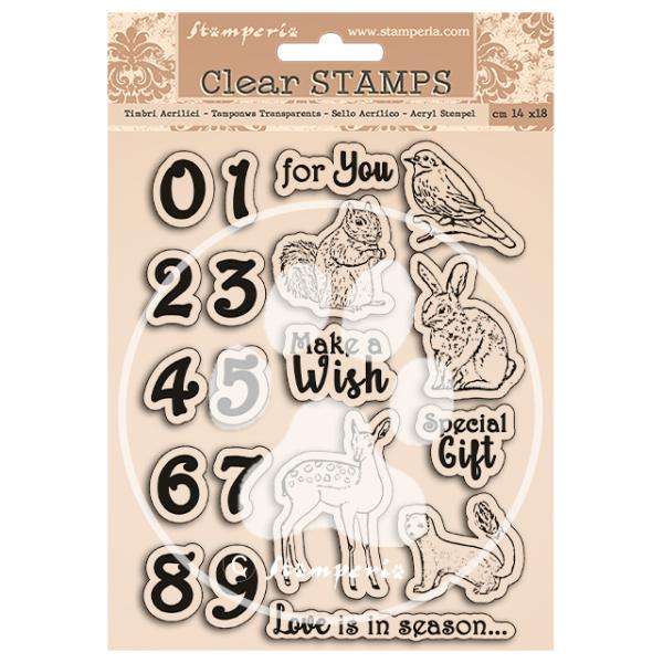 Stamperia Clear Stamp Cozy Winter #WTK161