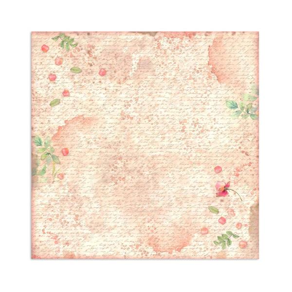 Stamperia Fabric Sheets Rose Parfum SBPLT08
