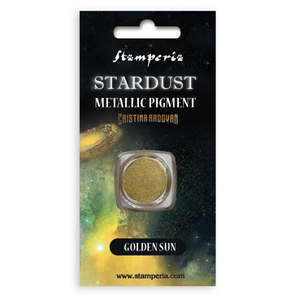 Stamperia Stardust Pigment Golden Sun KAPRB02