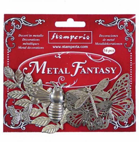 Stamperia Metall Fantasy Nature #SBA382
