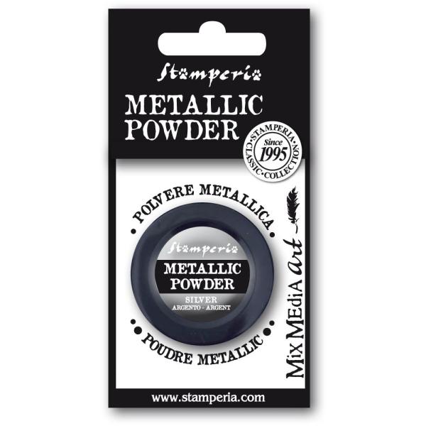 Stamperia Metallic Powder Silver #DP02F